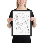 Labrador Retriever Framed Poster