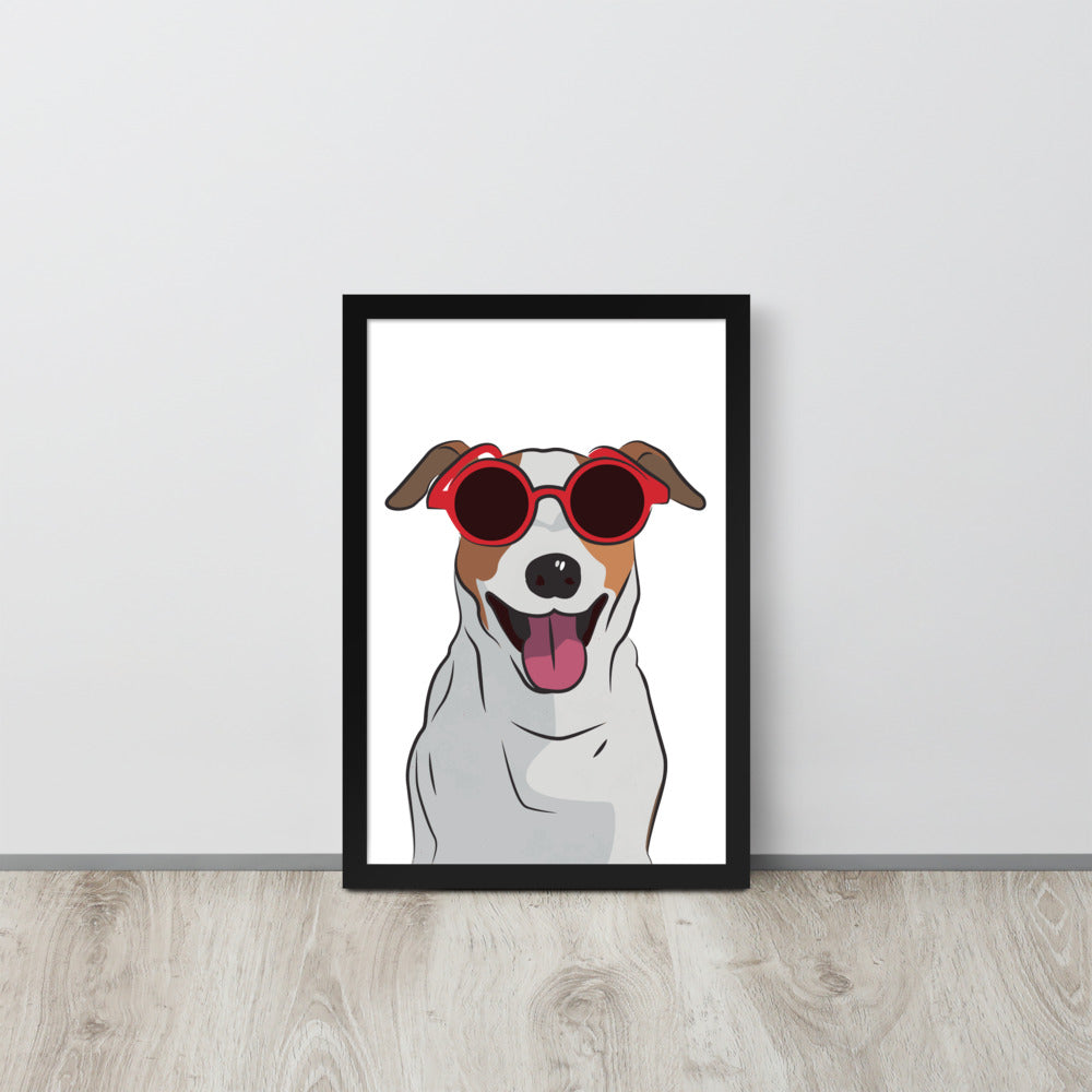 Jack Russell Terrier Framed Poster