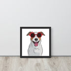 Jack Russell Terrier Framed Poster