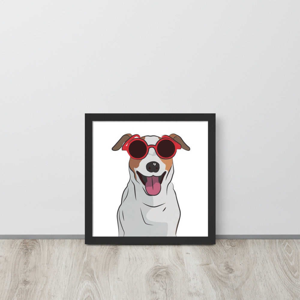 Jack Russell Terrier Framed Poster