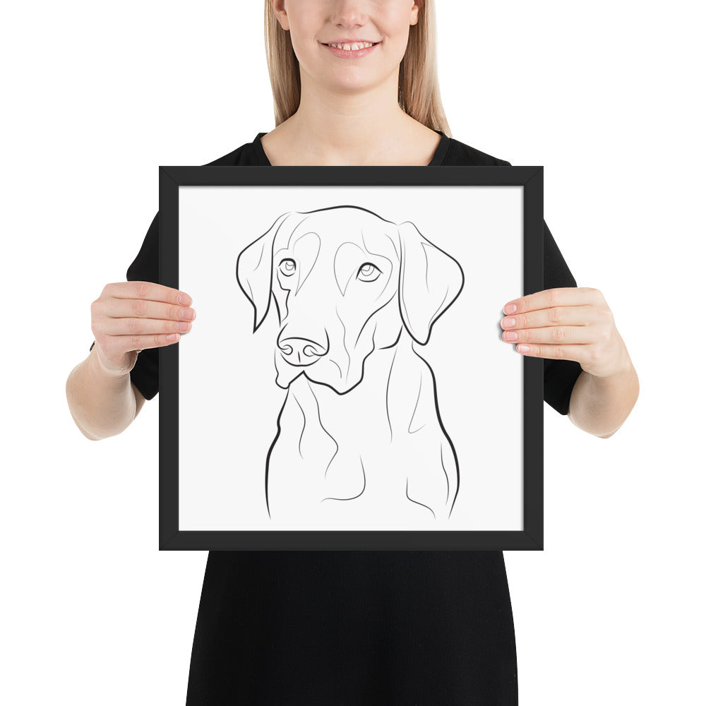 Labrador Retriever Framed Poster