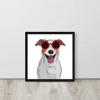 Jack Russell Terrier Framed Poster