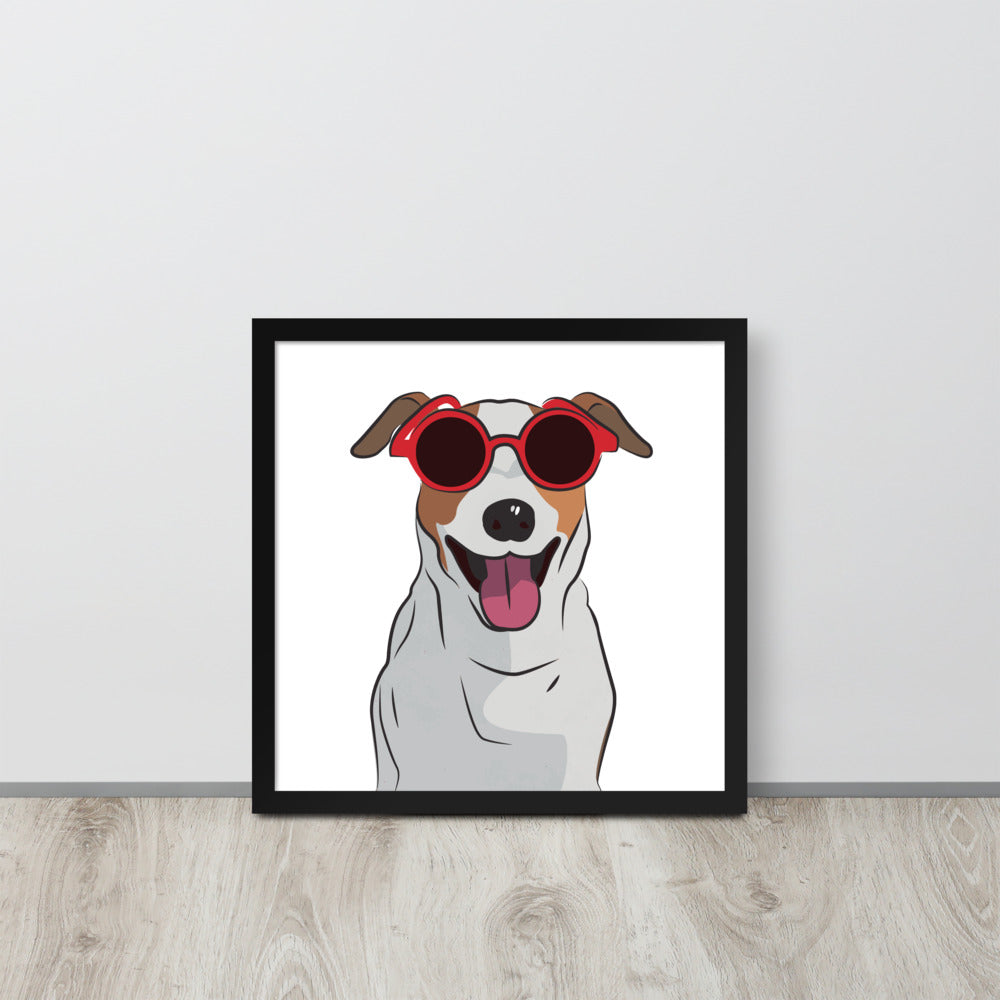 Jack Russell Terrier Framed Poster