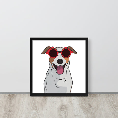 Jack Russell Terrier Framed Poster