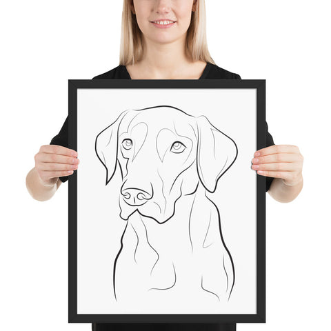 Labrador Retriever Framed Poster