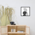 Two Dogs Framed poster