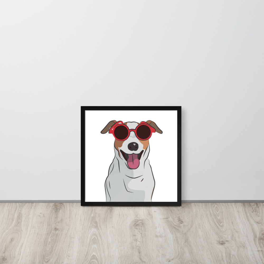Jack Russell Terrier Framed Poster