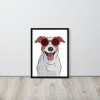 Jack Russell Terrier Framed Poster