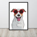 Jack Russell Terrier Framed Poster