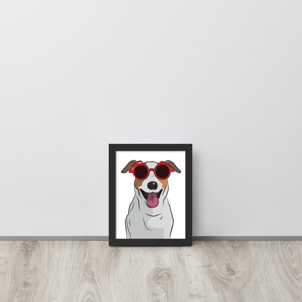 Jack Russell Terrier Framed Poster