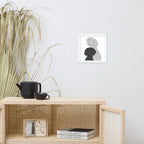 Two Dogs Framed poster