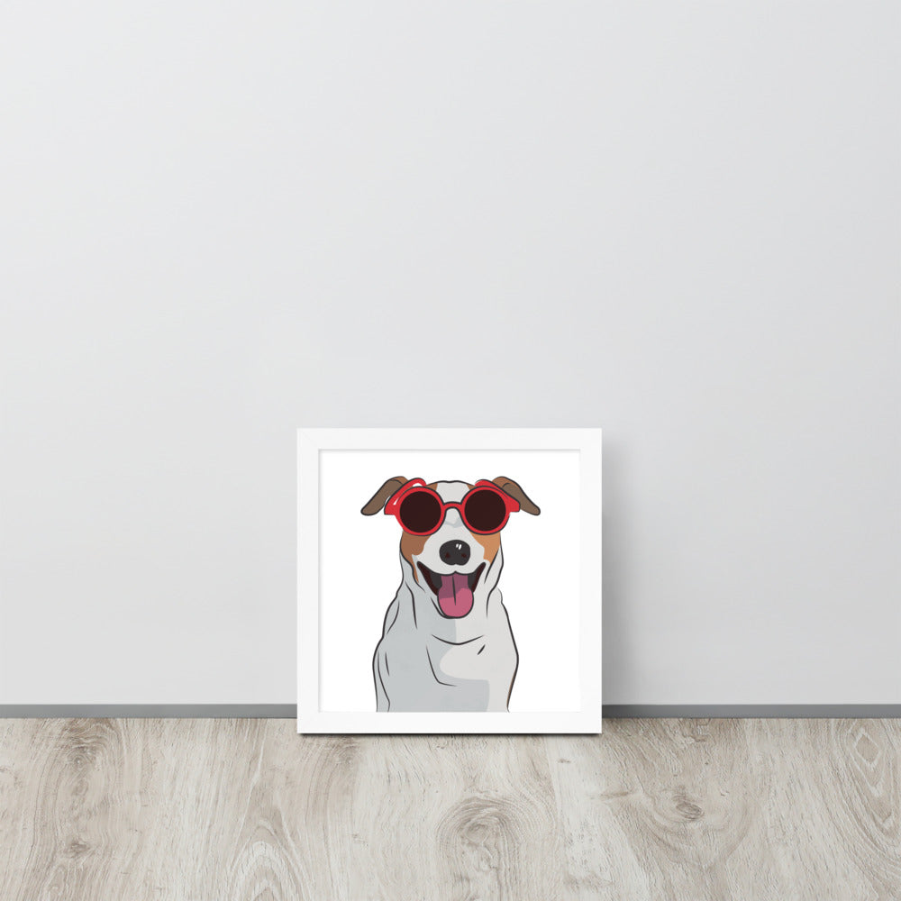 Jack Russell Terrier Framed Poster