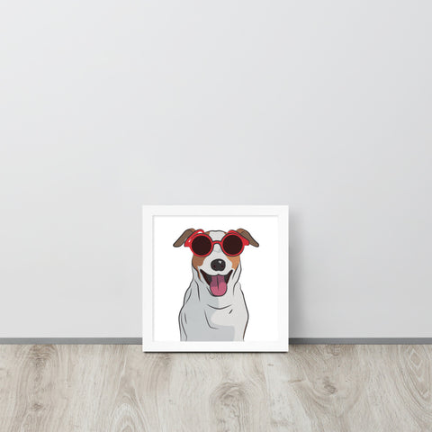Jack Russell Terrier Framed Poster