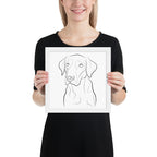 Labrador Retriever Framed Poster