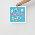 Life Isn't Perfect Framed Poster