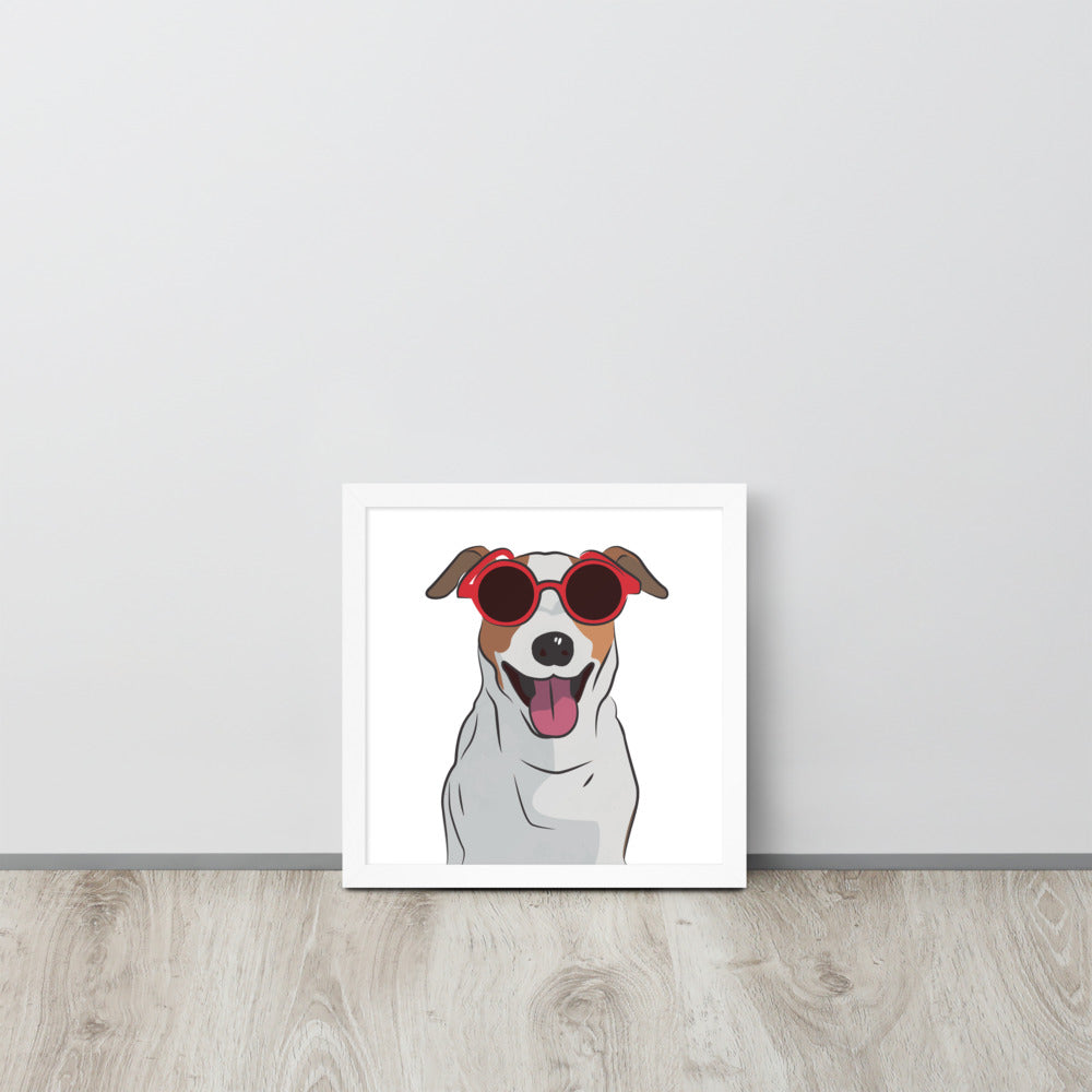 Jack Russell Terrier Framed Poster