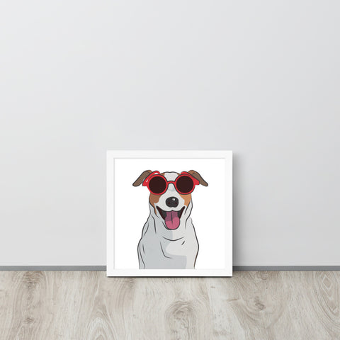 Jack Russell Terrier Framed Poster