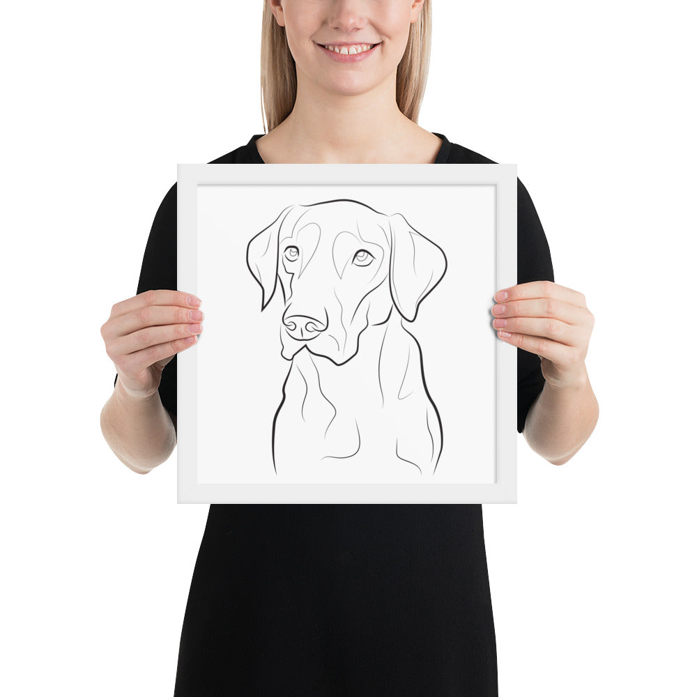 Labrador Retriever Framed Poster
