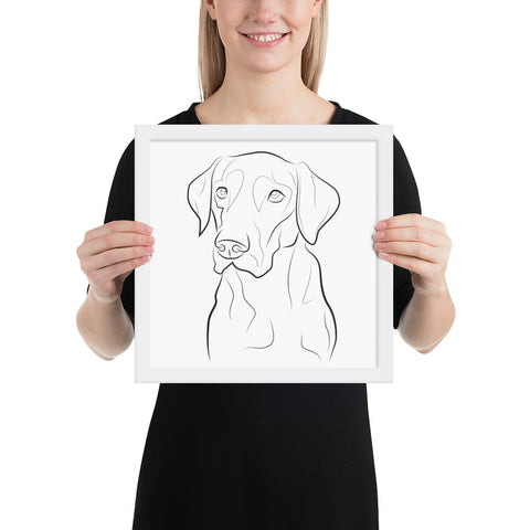 Labrador Retriever Framed Poster
