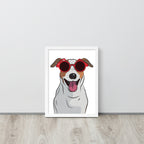 Jack Russell Terrier Framed Poster