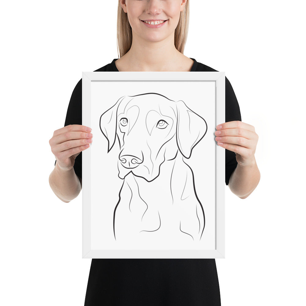 Labrador Retriever Framed Poster