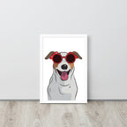 Jack Russell Terrier Framed Poster
