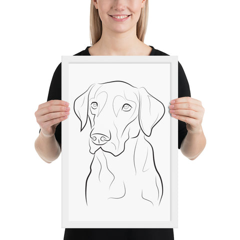 Labrador Retriever Framed Poster