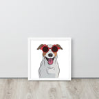 Jack Russell Terrier Framed Poster