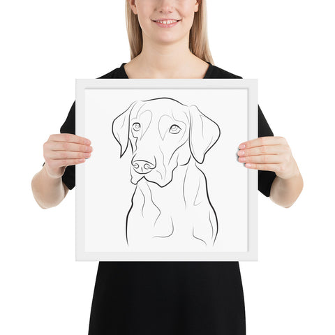 Labrador Retriever Framed Poster