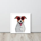 Jack Russell Terrier Framed Poster