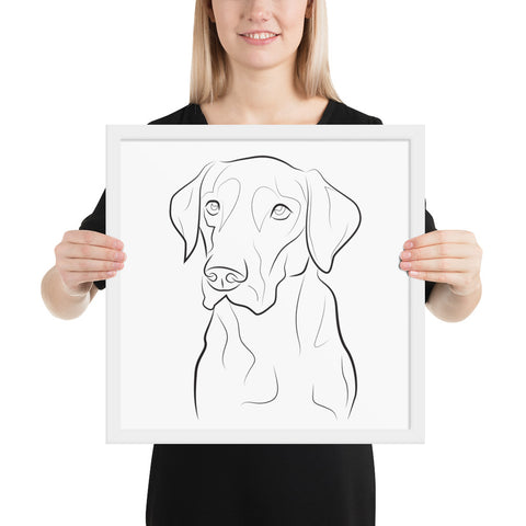 Labrador Retriever Framed Poster
