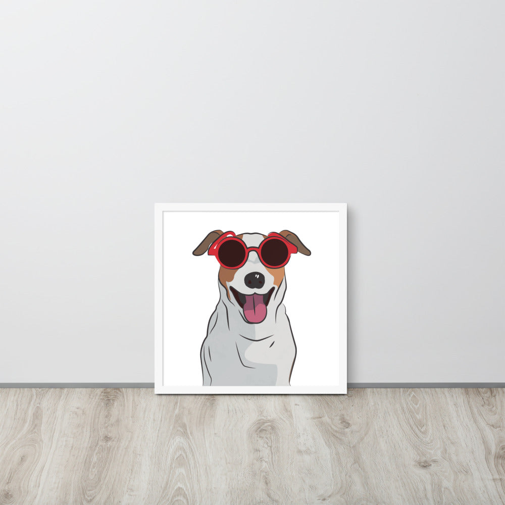 Jack Russell Terrier Framed Poster