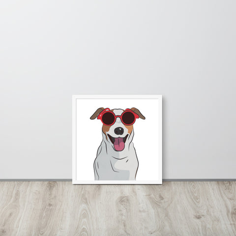 Jack Russell Terrier Framed Poster