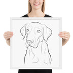 Labrador Retriever Framed Poster