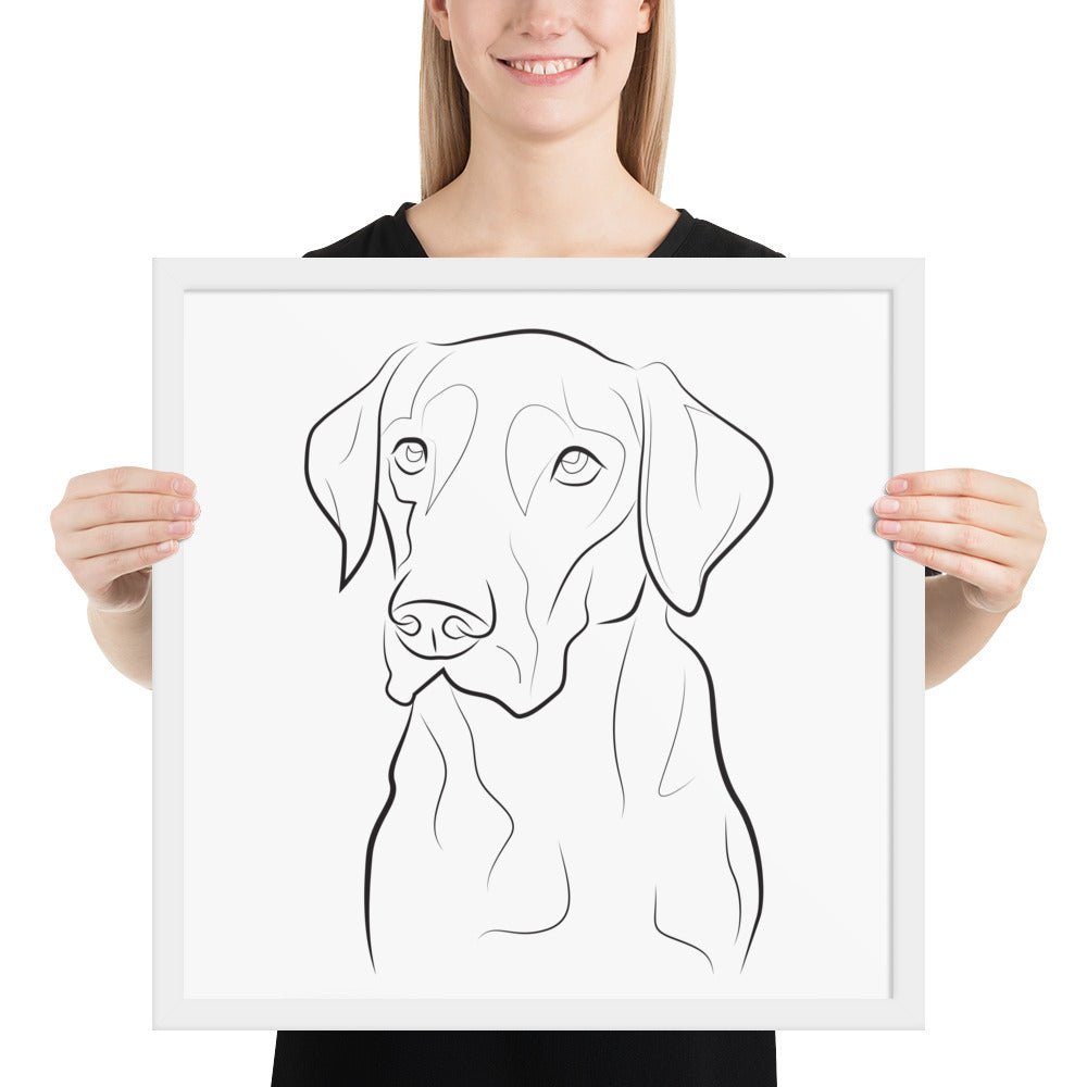 Labrador Retriever Framed Poster