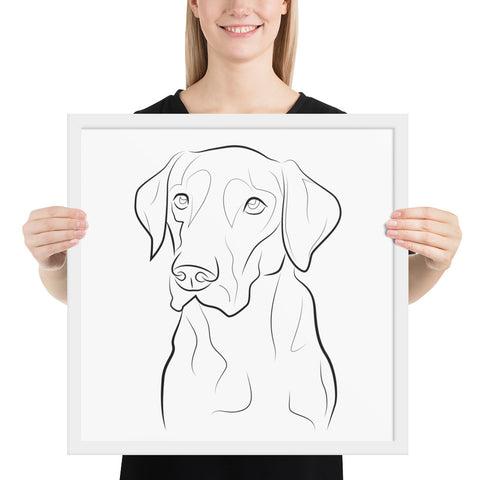 Labrador Retriever Framed Poster