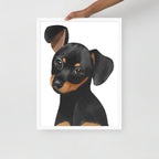 Dachshund Framed poster