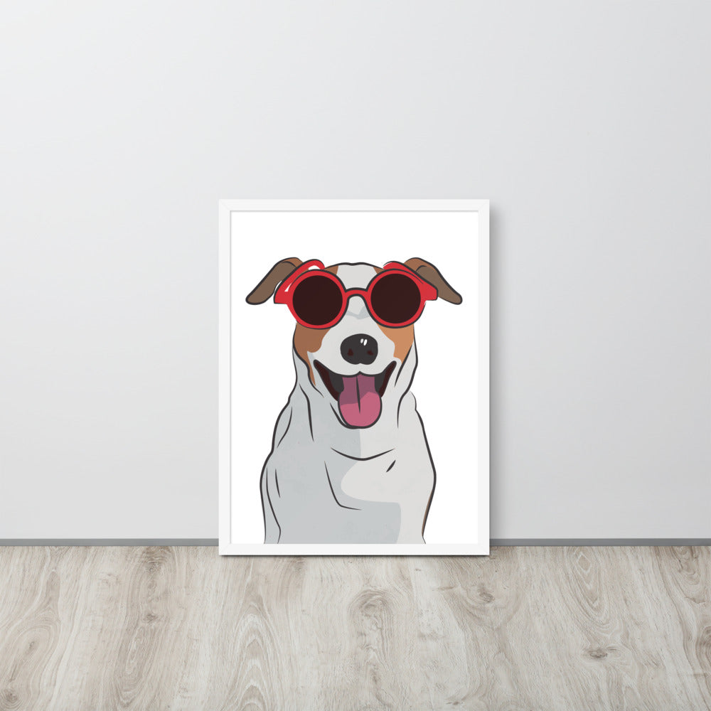 Jack Russell Terrier Framed Poster