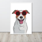 Jack Russell Terrier Framed Poster