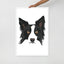 Border Collie Framed Poster Breed Wall Art in White – view 7
