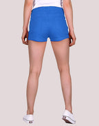 Low Rise Stretch Denim Shorts