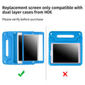 Replacement Screen Protector for HDE Dual Layer Shockproof iPad Cases Compatible with 5th and 6th Generation Apple iPad 9.7 Tablets (Also fits iPad Air 1 and Air 2 Cases) - Screen Protector ONLY