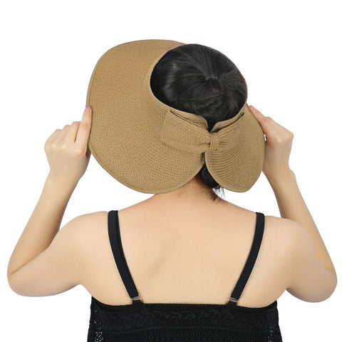 Roll Up Sun Visors Hats