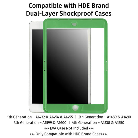 Replacement Screen Protector for HDE Dual Layer Shockproof iPad Cases compatible with 1st 2nd and 3rd Generation Apple iPad Mini 7.9" Tablets (Older Versions 2012-2014 Release) - SCREEN PROTECTOR ONLY