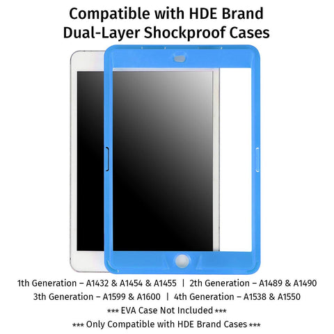 Replacement Screen Protector for HDE Dual Layer Shockproof iPad Cases compatible with 1st 2nd and 3rd Generation Apple iPad Mini 7.9" Tablets (Older Versions 2012-2014 Release) - SCREEN PROTECTOR ONLY