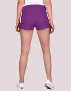 Low Rise Stretch Denim Shorts