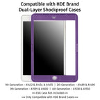 Replacement Screen Protector for HDE Dual Layer Shockproof iPad Cases compatible with 1st 2nd and 3rd Generation Apple iPad Mini 7.9" Tablets (Older Versions 2012-2014 Release) - SCREEN PROTECTOR ONLY