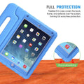 HDE Case for iPad 9.7-inch 2018 / 2017 Kids Shockproof Bumper Hard Cover Handle Stand with Built in Screen Protector for New Apple Education iPad 9.7 Inch (6th Gen) / 5th Generation iPad 9.7 - Green