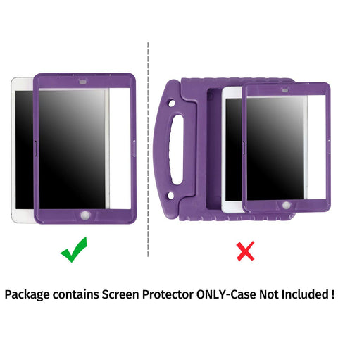 Replacement Screen Protector for HDE Dual Layer Shockproof iPad Cases compatible with 1st 2nd and 3rd Generation Apple iPad Mini 7.9" Tablets (Older Versions 2012-2014 Release) - SCREEN PROTECTOR ONLY