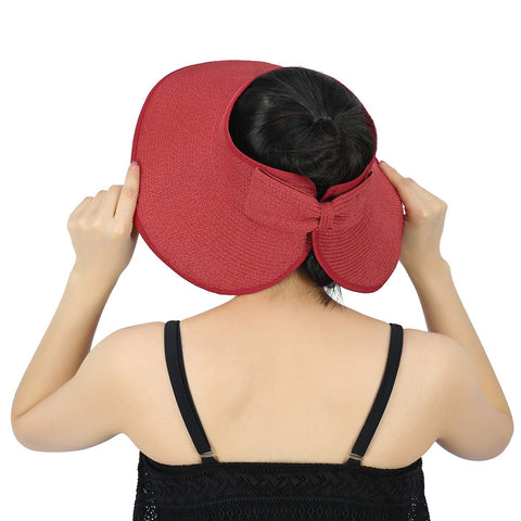 Roll Up Sun Visors Hats